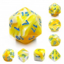 Kit de 7 Dés Lemon Cream