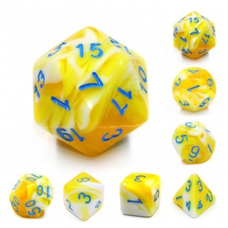 Kit de 7 Dés Lemon Cream