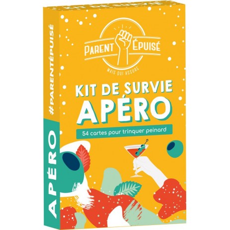 Parent épuisé: Kit de survie apéro