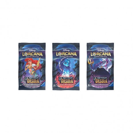Booster Lorcana Chapitre 4 Le Retour d'Ursula