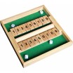 Shut the Box 9 en Bois en Double