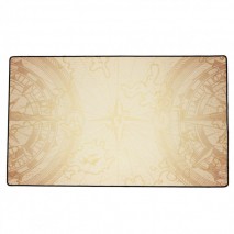 Tapis de Cartes Compass Sépias 60x100cm Néoprène