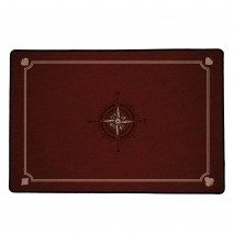 Tapis de Cartes 60x40cm Bordeaux Néoprène