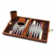 Backgammon magnet noir 23x17cm