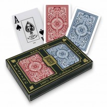 54 cartes Kem 100% plastique Arrow 2 jeux jumbo