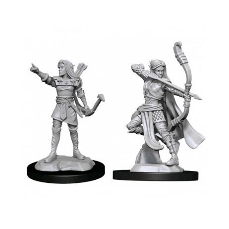 D&D Miniatures Elf Female Ranger
