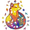 Puzzle bois 222 p renard