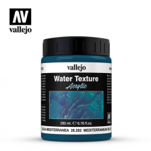 Eau bleue pacifique