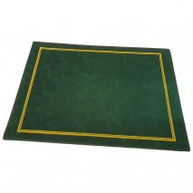 Tapis de belote, suedine, galonné 700x500