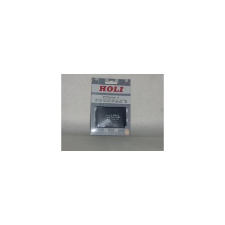 Set de foret 1.05 a 2 mm