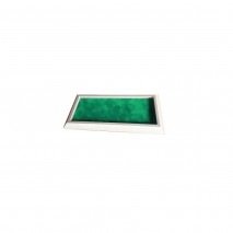 Piste de dés rectangulaire verte