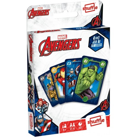 JEU DE 7 FAMILLES - MARVEL AVENGERS