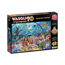 Puzzle 1000p Wasgij Original 43 Panique à l'Aquarium