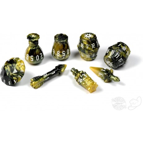 Polyhero Dice Rogue Serpent