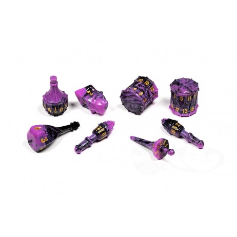 Polyhero Dice Violet Lullaby