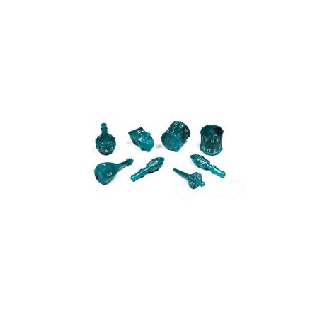 Polyhero Dice Telltale Teal