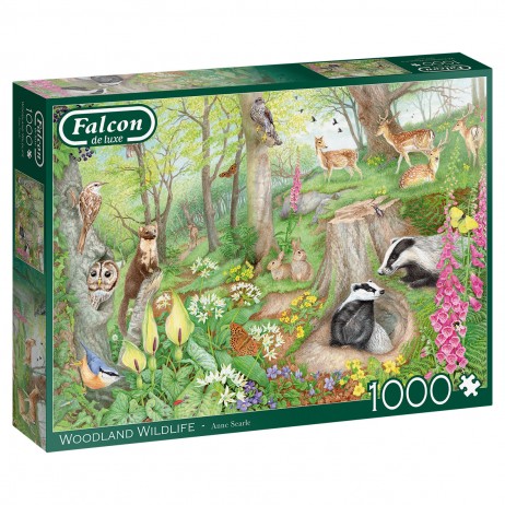 Puzzle 1000p Woodland Wildlife