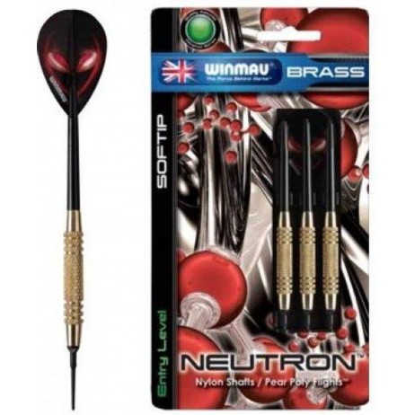 Fléchettes winmau neutron brass 18g soft