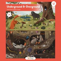 Puzzle 24p Underground & Overground