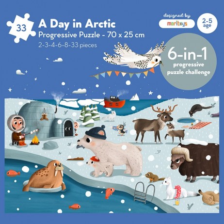 Puzzle 33p A Day in Arctic Puzzle