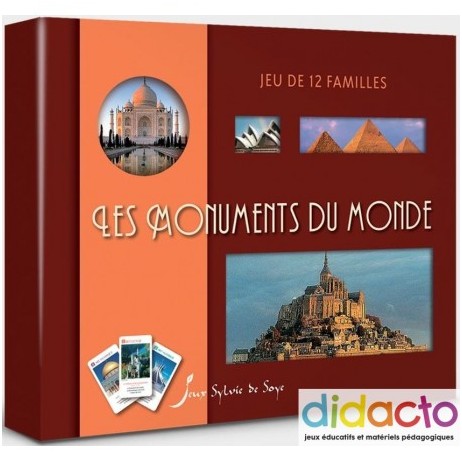 Les monuments du monde en 7 familles