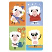 Jeu de menteur des animaux de la ferme