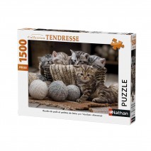 Puzzle 1500p Boules de Poils et Pelotes de Laine