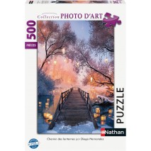 Puzzle 500p Chemin des lanternes