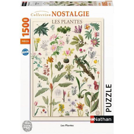 Puzzle 1500p Les Plantes
