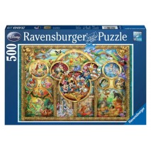 Puzzle 500p Famille Disney