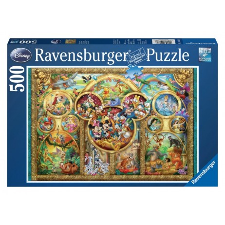 Puzzle 500p Famille Disney