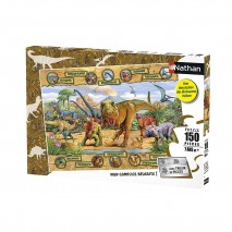Puzzle 150 p Les Espèces de Dinosaures