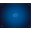 Tapis de Jeu D20 bleu saphir Neoprene 90x70 cm