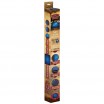 Tapis de Jeu D20 bleu saphir Neoprene 90x70 cm