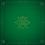 Tapis de Jeu Vert foncé Neoprene 60x60 cm