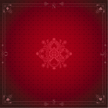 Tapis de Jeu Rouge Neoprene 60x60 cm