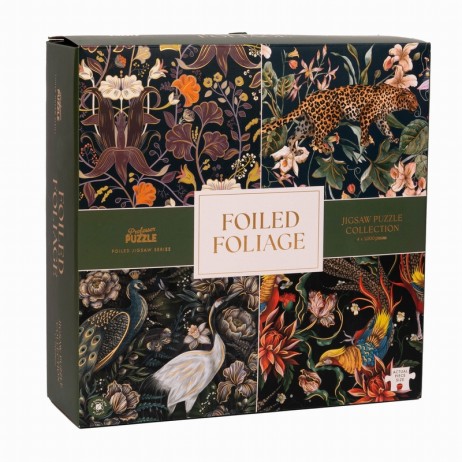 Puzzle 1000p x 4 Folied Foliage