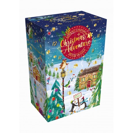 Calendrier de l'Avent Guirlande 24 Puzzles de 50 pièces