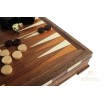 Échecs Backgammon dames Noyer Erable 36x36cm