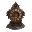 Pendule Steampunk Machine à Ecrire Résine