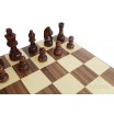 Échecs Erable Noyer Plateau + Pièces 36x36 cm