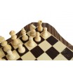 Coffret Échec Magnétique Palissandre/Erable 26x26cm