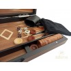 Backgammon en Bois Précieux Incrusté à la Main
