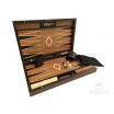 Backgammon en Bois Précieux Incrusté à la Main