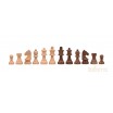 Pièces d'Echecs Classic Acacia Roi 5cm 
