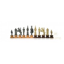 Pièces d'Echecs Camelot Bois / Métal