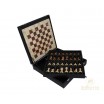 Échecs Marbre Marron / Rouge 30x30 cm