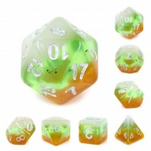 Kit de 7 Dés Kiwifruit