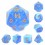 Kit de 7 Dés Sky blue + Blue
