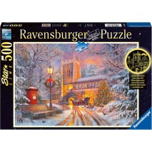Puzzle 500p Noël Étincellant Glow in the Dark